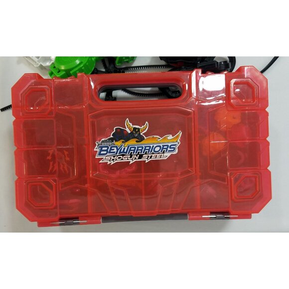 Beyblade Parts Lot 60 pieces Layers Turbo Discs Valtryek Sphinx BeyWarriors Case - Picture 2 of 16